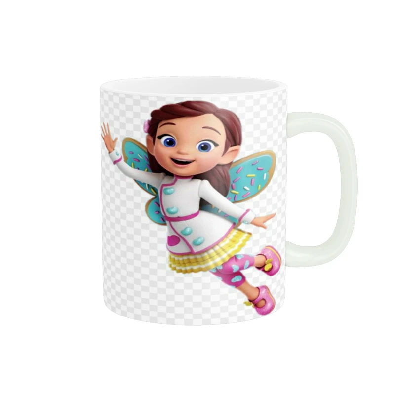 ماگ پاد آفرین طرح کارتون کافه لوبیا کد 2328