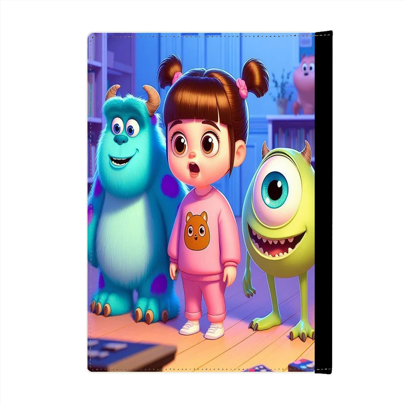 کلاسور پاد آفرین مدل فانتزی کارتونی طرح سالیوان و بو کیوت و بامزه ترند کد p74