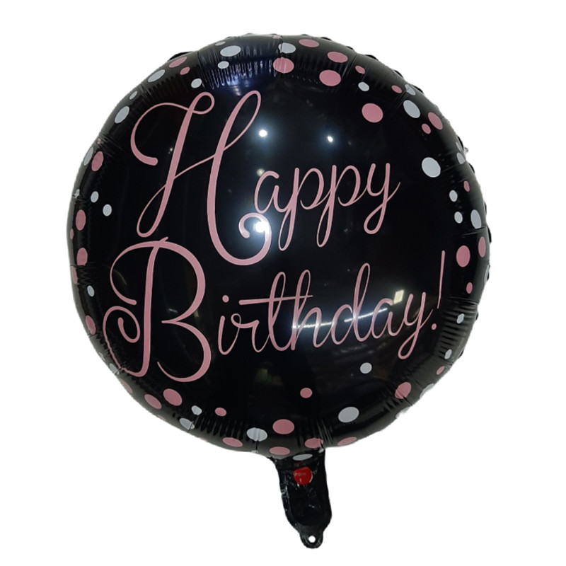 بادکنک فویلی مدل happy birthday کد 1fl