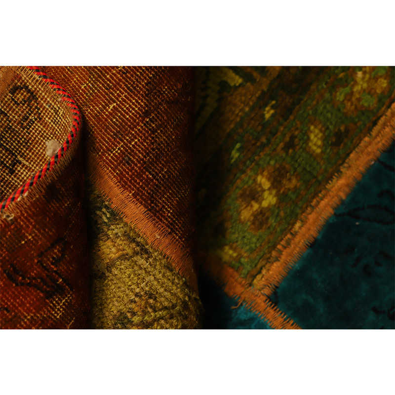 کلاژ فرش دستباف چهار متری مدل وینتیج کد 4101175