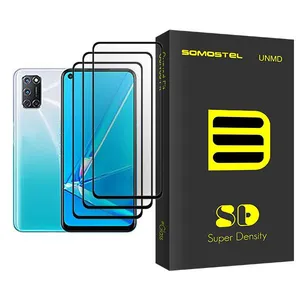 Somastel SD Glass MIX003 Screen Protector For Oppo A92 Pack Of 3