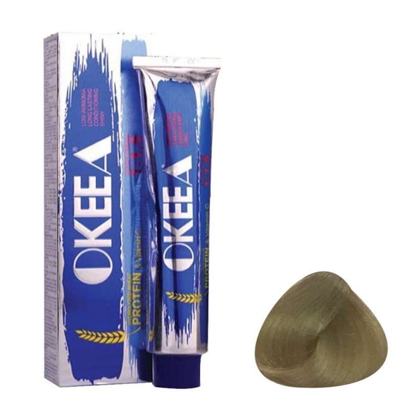 رنگ مو اکیا سری Olive شماره 9.3 حجم 200 میلی لیتر رنگ زیتونی بسیار روشن