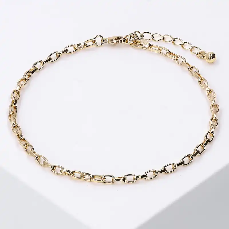 پابند زنانه مدل  simple chain