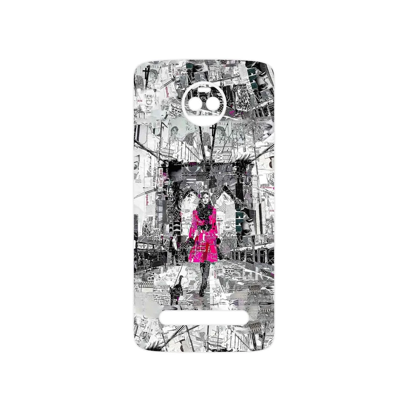برچسب پوششی ماهوت مدل Collage of Catwalk Bridge مناسب برای گوشی موبایل موتورولا Moto Z2 Force