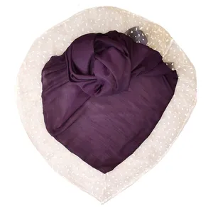 روسری زنانه مدل وال اسلپ حاشیه یاخما 