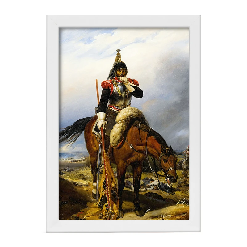 تابلو خندالو مدل نقاشی میدان نبرد اثر پل دلاروش کد F12126