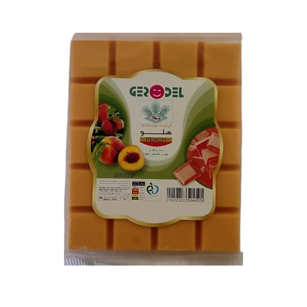 شکلات تخته ای با طعم هلو گرودل - 200گرم