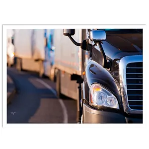 تابلو نوری بکلیت طرح ماشین سنگین تریلی مدل W-S1579