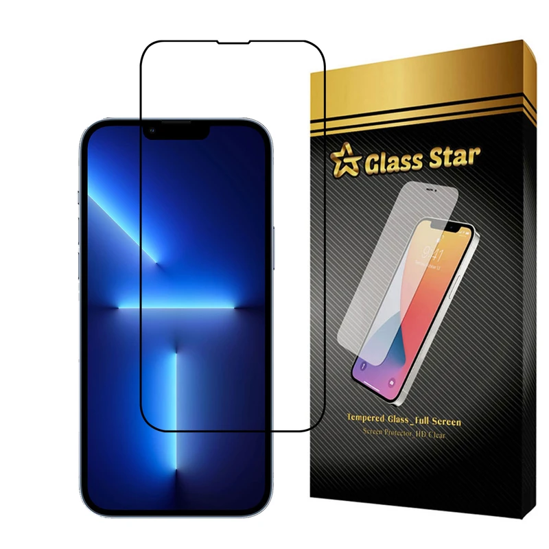 محافظ صفحه نمایش گلس استار مدل  FULPLUSS مناسب برای گوشی موبایل اپل iPhone 13 Pro Max