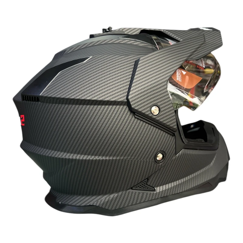 عکس شماره 6 : کلاه کاسکت ام ای 2 مدل 902 طرح کربن