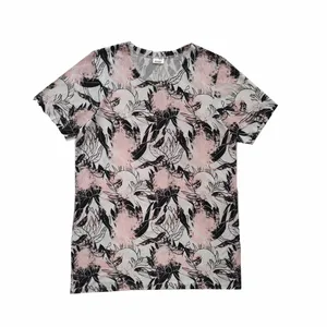 تی شرت آستین کوتاه زنانه مدل kh