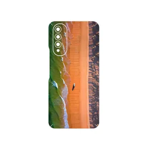 MAHOOT Beach and Green Sea Cover Sticker for Wiko T50