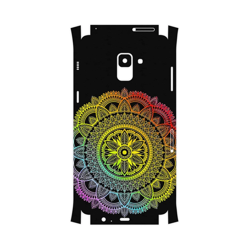 برچسب پوششی ماهوت مدل Mandala Design 4-FullSkin مناسب برای گوشی موبایل سامسونگ Galaxy A8 Plus 2018