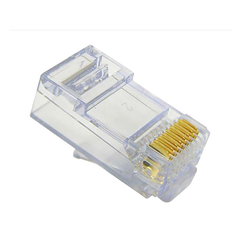 سوکت شبکه Cat6 UTP امپ مدل RJ45 بسته 100 عددی سوکت شبکه Cat6 UTP امپ مدل RJ45 بسته 100 عددی