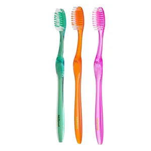 مسواک های دنت مدل کلاسیک 909 با برس متوسط مجموعه 3 عددی