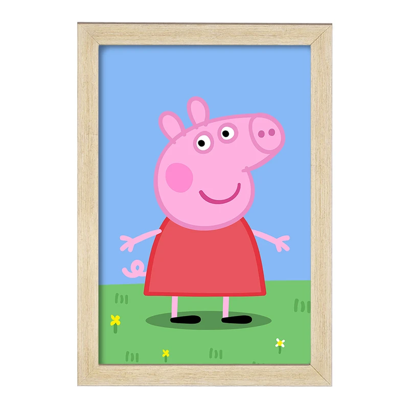 تابلو خندالو مدل پپا انیمیشن پپا پیگ Peppa pig  کد 22067