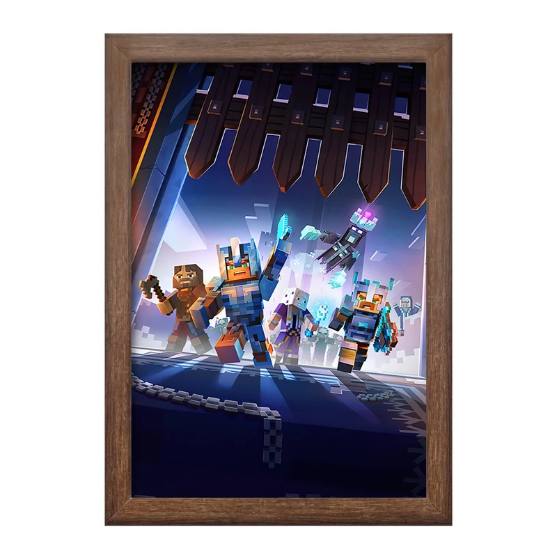 تابلو خندالو طرح بازی ماینکرافت Minecraft  کد 23269