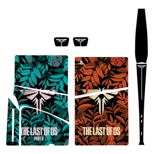 برچسب کنسول بازی پلی استیشن5 اسلیم دیسک خور توییجین وموییجین مدل Last of Us 09 مجموعه7 عددی