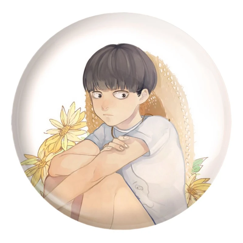 پیکسل خندالو طرح شییکو انیمه موب سایکو Mob Psycho 100 کد 24447 مدل بزرگ