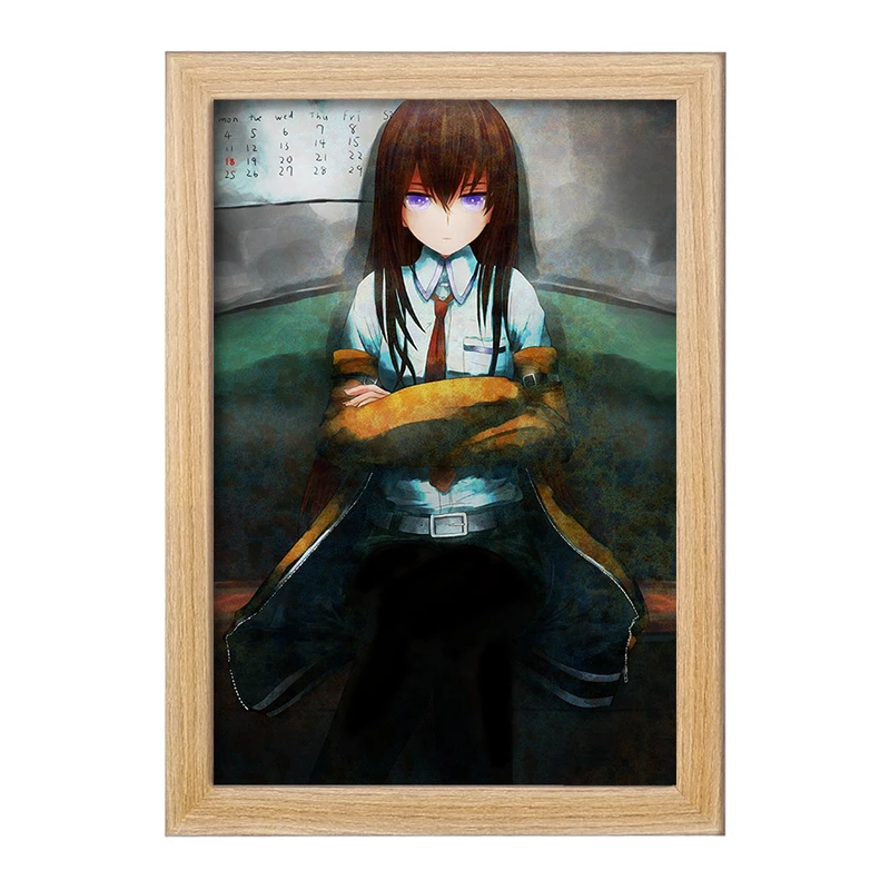 تابلو خندالو مدل کوریسو ماکیسه انیمه اشتاینز گیت  کد 17492