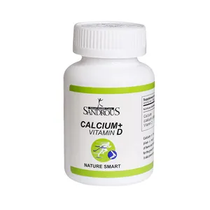کلسیم + منیزیم + زینک + ویتامین دی سندروس بسته 60 عددی