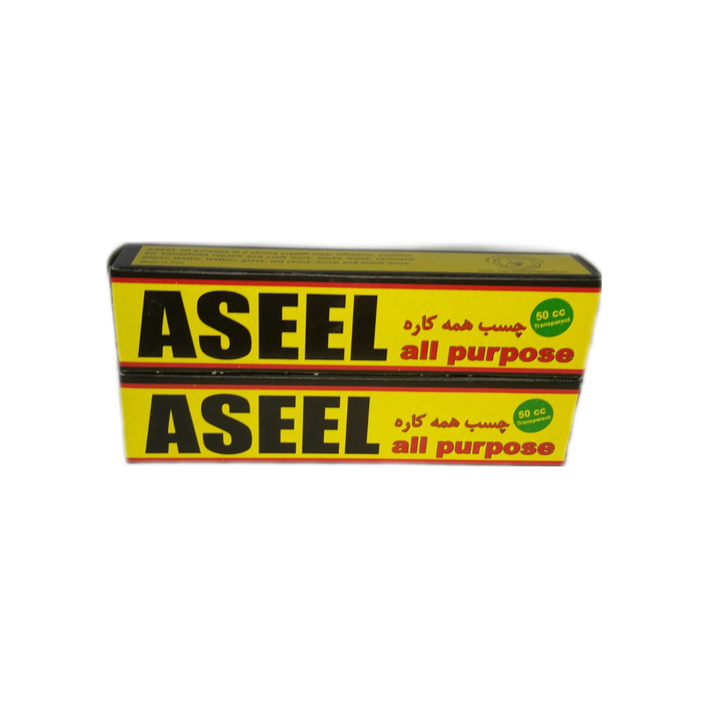 چسب اصیل مدل همه کاره حجم 50 میلی لیتر بسته 2 عددی