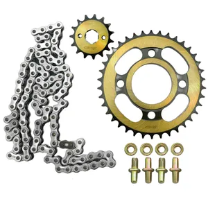 ست دنده زنجیر تیتان مدل 102 ال مناسب برای هوندا 125