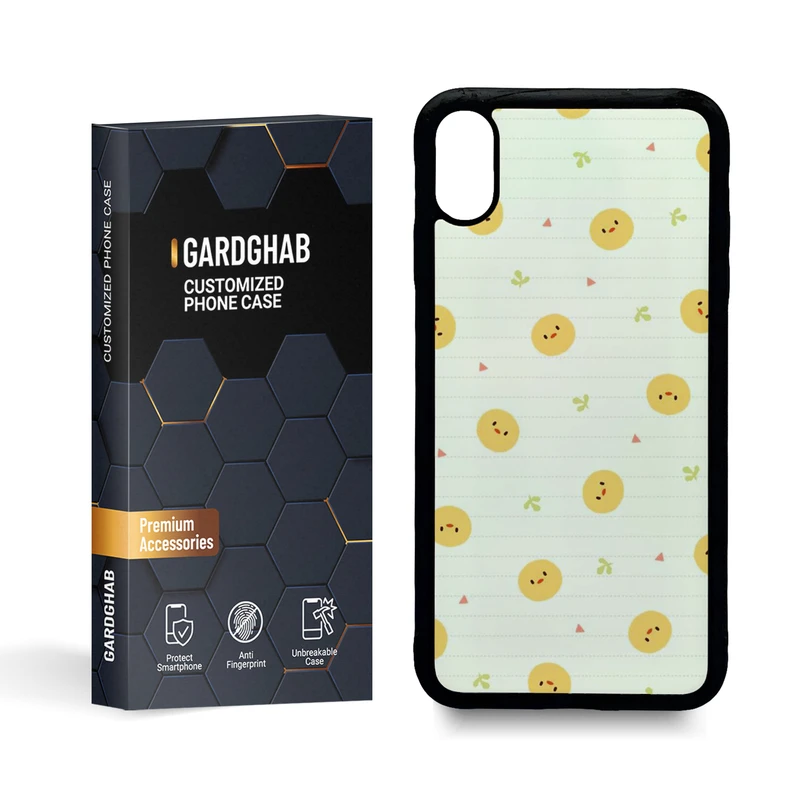  کاور گارد قاب مدل دخترانه مناسب برای گوشی موبایل اپل iphone xs max