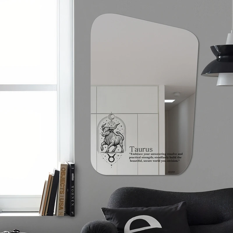 آینه دکوراتیو سایان هوم مدل ماه تولد اردیبهشت