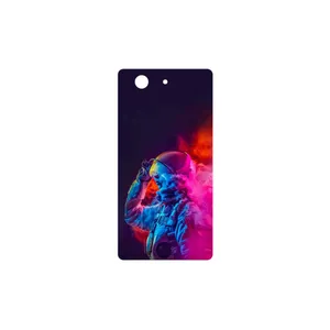MAHOOT Smoke Rainbow Digital Art 1 Cover Sticker for Sony Xperia Z3 Compact
