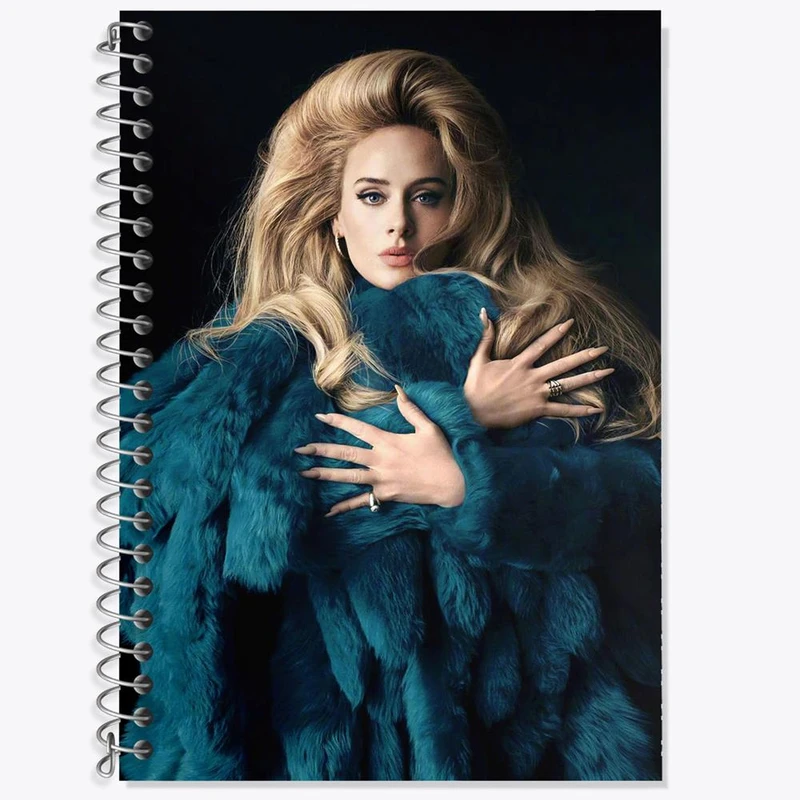 دفتر لغت 50 برگ خندالو مدل ادل Adele کد 19002