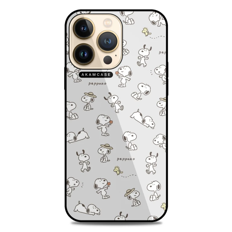 کاور آکام مدل AMC-WA13PRO-SNOOPY-38 مناسب برای گوشی موبایل اپل iPhone 13 Pro