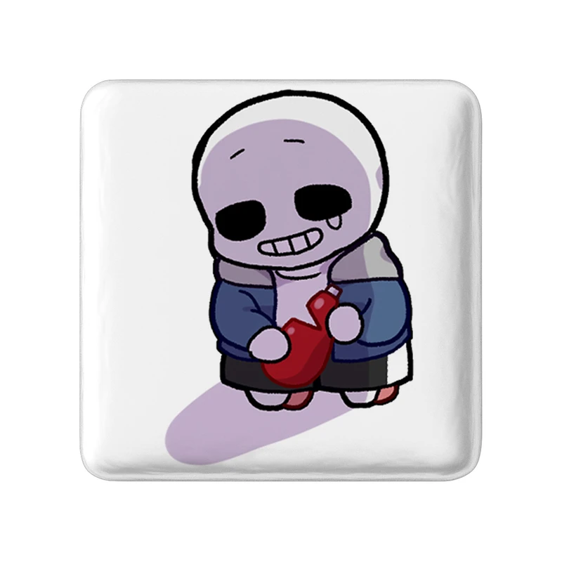 مگنت خندالو طرح بازی آندرتیل (Undertale) مدل مربعی کد 31780