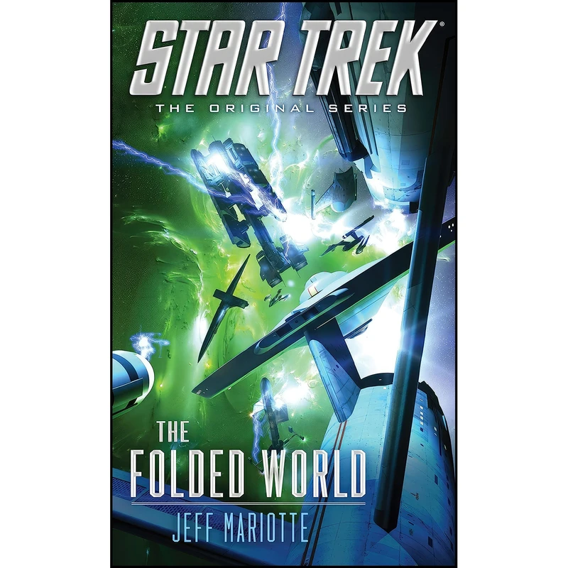 کتاب The Folded World  اثر G. Cox and Jeff Mariotte انتشارات Pocket Books/Star Trek