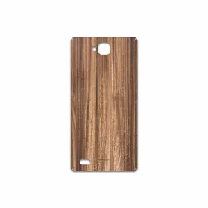 MAHOOT Light Walnut Wood Cover Sticker for Honor 3C