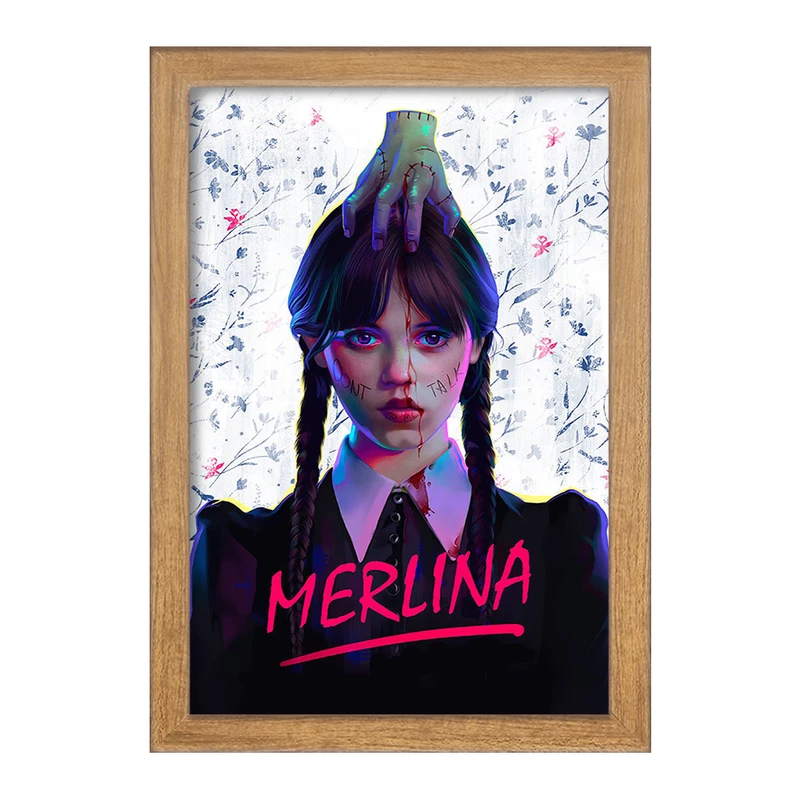 تابلو خندالو مدل ونزدی (Wednesday) کد F2511