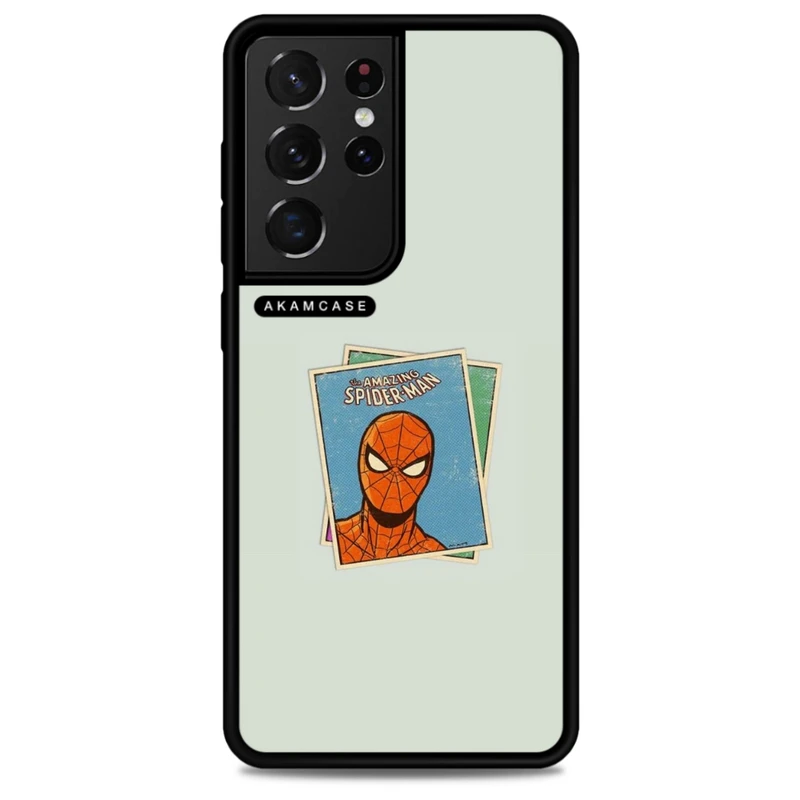 کاور آکام مدل AMC-WSGS21U-SPIDER MAN15 مناسب برای گوشی موبایل سامسونگ Galaxy S21 Ultra