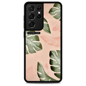 AKAM AMC-WSGS21U-LEAVES-27 Cover For Samsung Galaxy S21 Ultra
