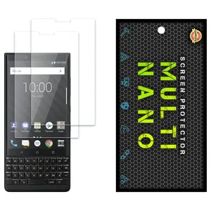 Multi Nano X-S2N Screen Protector For BlackBerry Key2 Pack of 2
