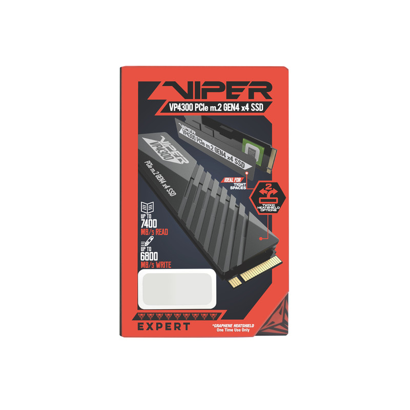 اس اس دی اینترنال وایپر مدل VP4300 ظرفیت 2 ترابایت