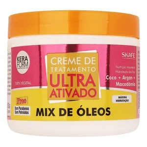 ماسک تقویت کننده مو اسکیف مدل Mix De Oleos مناسب برای موهای آسیب دیده و وزدار وزن 500 گرم