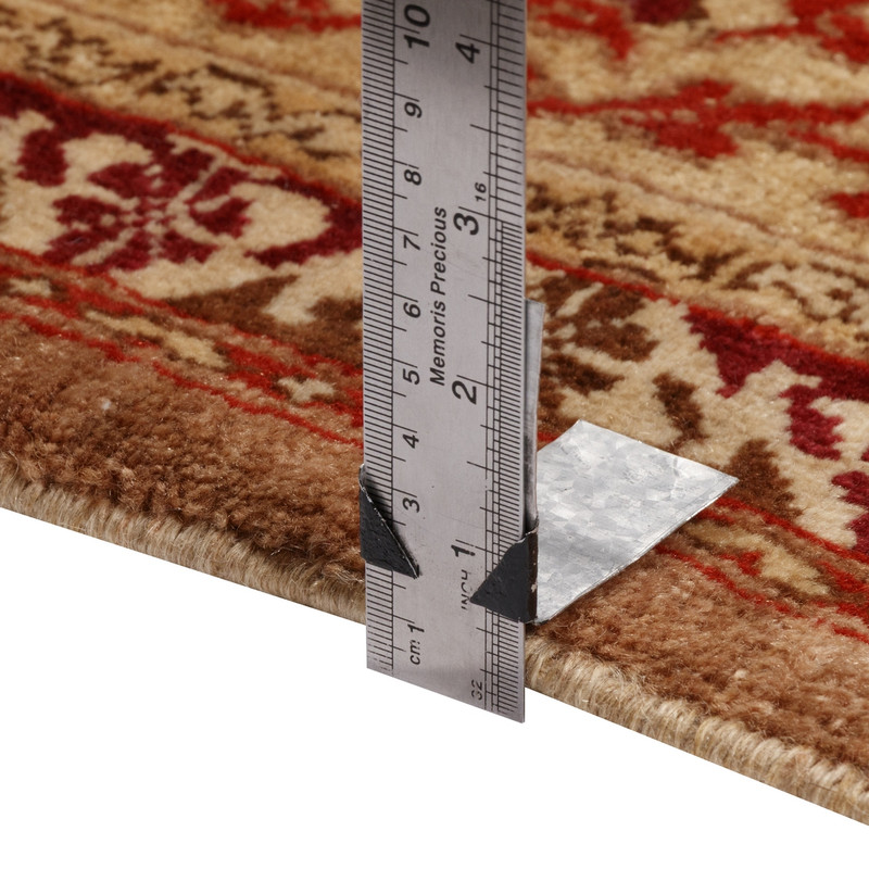 فرش دستباف شش و نیم متری سی پرشیا مدل 179738 زمینه شتری