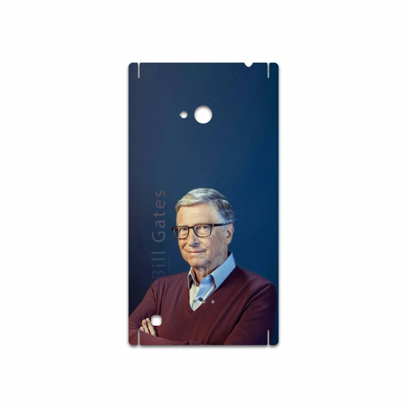 برچسب پوششی ماهوت مدل Bill Gates مناسب برای گوشی موبایل نوکیا Lumia 720
