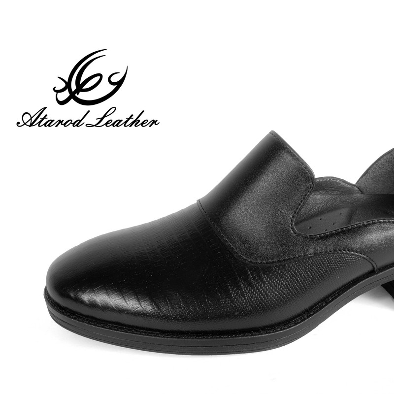 کفش زنانه چرم عطارد مدل چرم طبیعی کد SH184