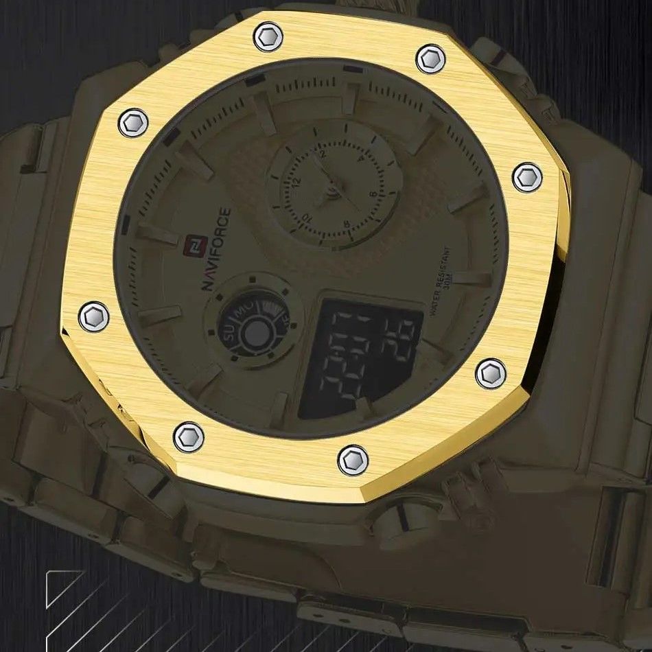 ساعت مچی عقربه‌ای مردانه نیوی فورس مدل NF9216GG -  - 14