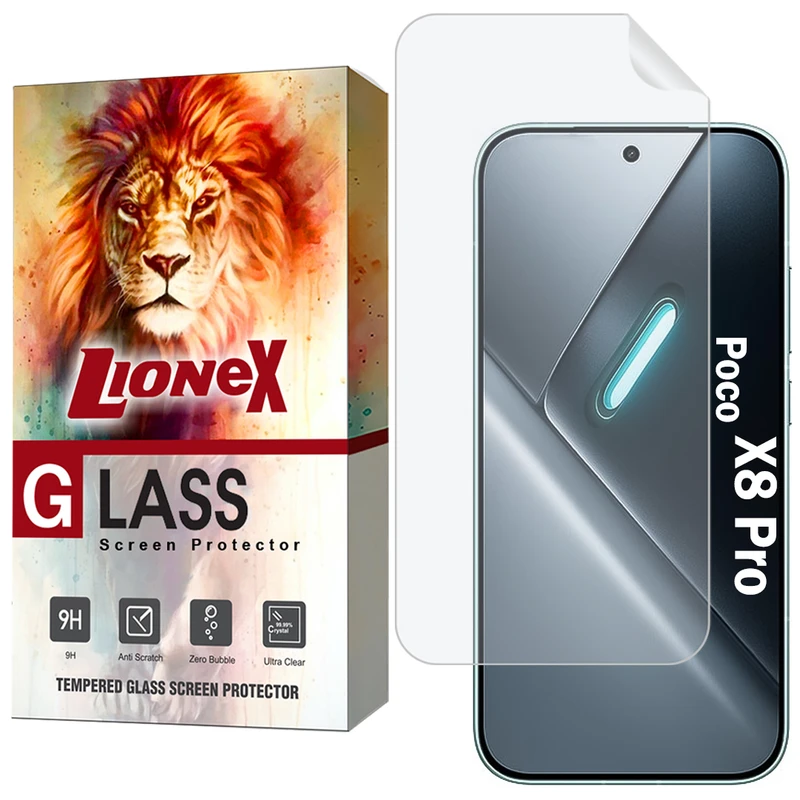محافظ صفحه نمایش لایونکس مدل LFNMB20 مناسب برای گوشی موبایل شیائومی Poco X8 Pro