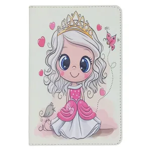 کیف کلاسوری مدل دختر شاهزاده مناسب برای تبلت سامسونگ Galaxy Tab A8 10.5 / X200 / X205