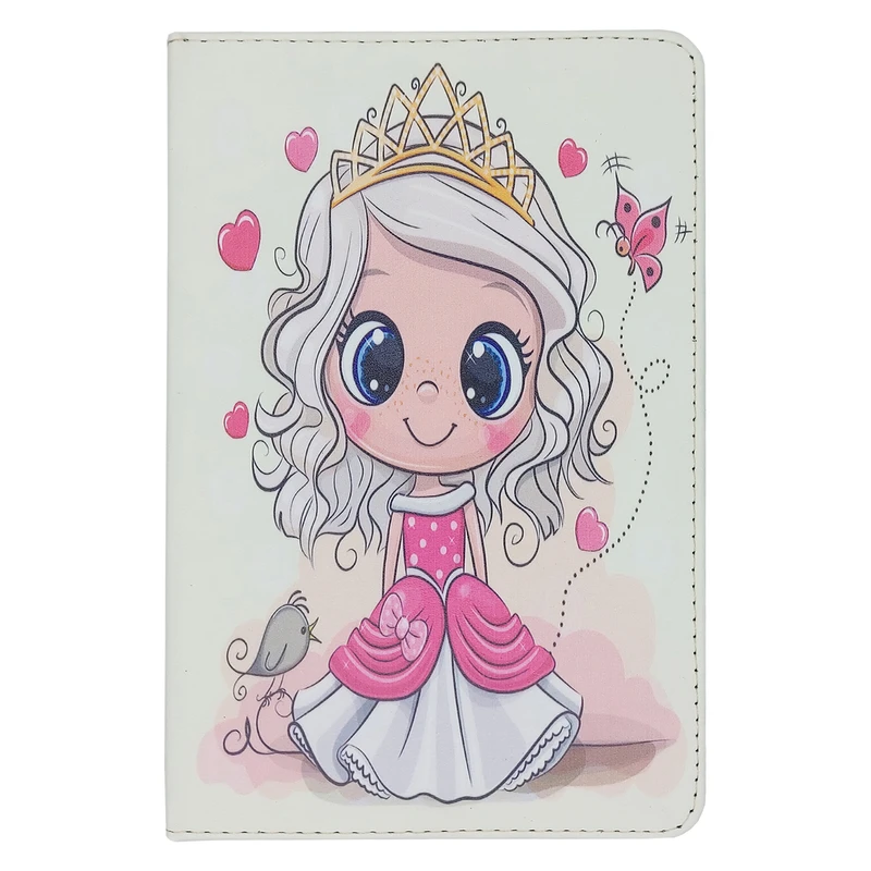 کیف کلاسوری طرح دختر پرنسس کد TB282 مناسب برای تبلت سامسونگ Galaxy Tab S6 Lite P610 / P615