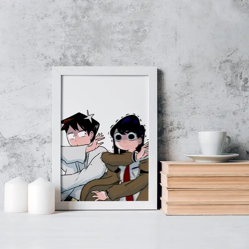 تابلو خندالو مدل تادانو انیمه کومی سان کد 16111