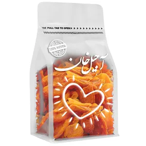 برگه زردالو نرم آجیل خان - 200 گرم